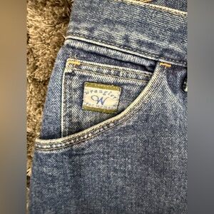 Vintage Wrangler Classic Fit Tapered DenimWestern Cowgirl Mom Jeans Women Sz 10